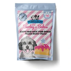 The Bear &The Rat Barley's Bakes Cupcake Mix Peanut Butter Flavor for Dogs - Pet Home | The Perfect Pet Supplies Shopping Experience
