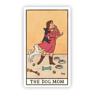 "The Dog Mom" Tarot Card Sticker - Pet Home | The Perfect Pet Supplies Shopping Experience