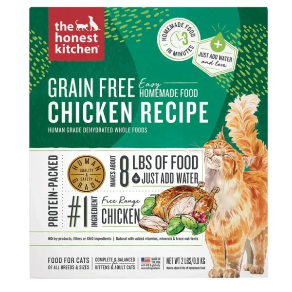 The Honest Kitchen, Adult Feline - GF Chicken - 0.90kg - Freeze Dried Cat Food - Pet Home | The Perfect Pet Supplies Shopping Experience