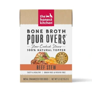 The Honest Kitchen Bone Broth Pour Overs - Beef Stew - Pet Home | The Perfect Pet Supplies Shopping Experience