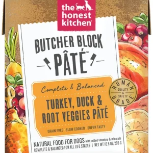 The Honest Kitchen, Butcher Block Pate, Turkey & Duck - Wet Dog Food - Pet Home | The Perfect Pet Supplies Shopping Experience