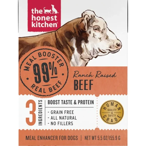 The Honest Kitchen, Daily Booster, Beef - Wet Dog Food - Pet Home | The Perfect Pet Supplies Shopping Experience