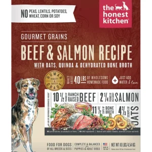 The Honest Kitchen, Gourmet Grains, Beef & Salmon Recipe - Pet Home | The Perfect Pet Supplies Shopping Experience