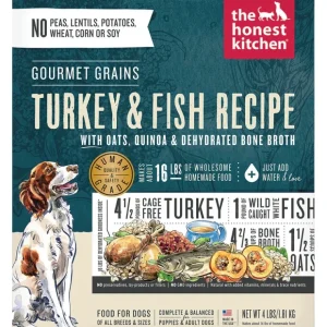 The Honest Kitchen, Gourmet Grains, Turkey & Whitefish Reicpe - Pet Home | The Perfect Pet Supplies Shopping Experience