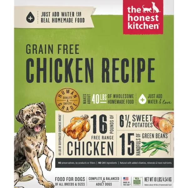 The Honest Kitchen, Grain Free Chicken Recipe - Pet Home | The Perfect Pet Supplies Shopping Experience