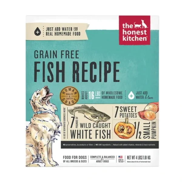The Honest Kitchen, Grain Free Fish Recipe - Pet Home | The Perfect Pet Supplies Shopping Experience