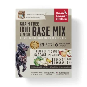 The Honest Kitchen Grain Free Fruit & Veggie Recipe Dog Food Base Mix - Pet Home | The Perfect Pet Supplies Shopping Experience