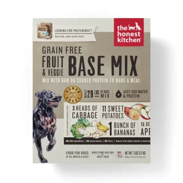 The Honest Kitchen Grain Free Fruit & Veggie Recipe Dog Food Base Mix - Pet Home | The Perfect Pet Supplies Shopping Experience