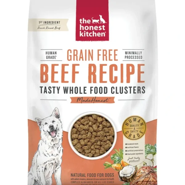 The Honest Kitchen, Grain Free Whole Food Clusters - Beef - Pet Home | The Perfect Pet Supplies Shopping Experience