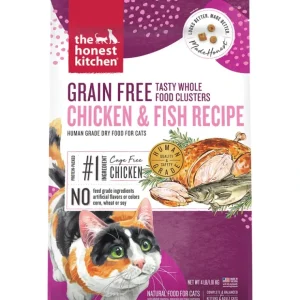 The Honest Kitchen, Grain Free Whole Food Clusters, Chicken & Fish Recipe - Pet Home | The Perfect Pet Supplies Shopping Experience