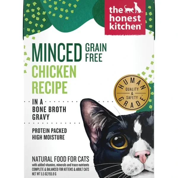 The Honest Kitchen, Minced Chicken in Bone Broth Gravy - Wet Cat Food - Pet Home | The Perfect Pet Supplies Shopping Experience