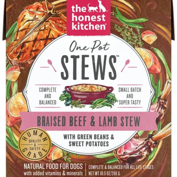 The Honest Kitchen, One Pot Stew, Beef & Lamb - Wet Dog Food - Pet Home | The Perfect Pet Supplies Shopping Experience