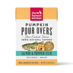 The Honest Kitchen Pumpkin Pour Overs - Salmon & Pumpkin Stew (5.5-oz, single box) - Pet Home | The Perfect Pet Supplies Shopping Experience
