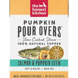 The Honest Kitchen, Pumpkin Pour Overs, Salmon Stew - Wet Dog Food - Pet Home | The Perfect Pet Supplies Shopping Experience