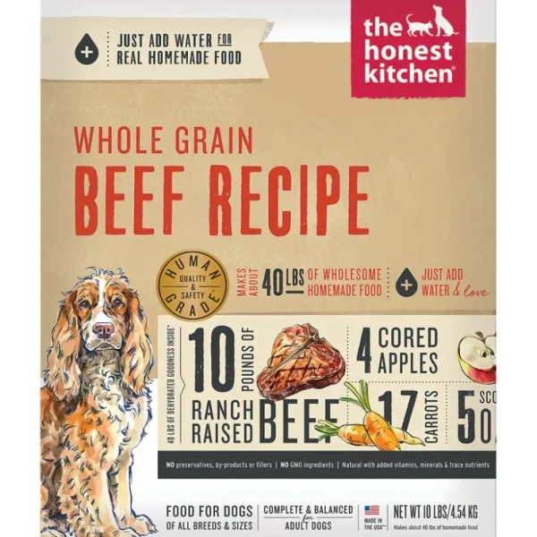 The Honest Kitchen, Whole Grain Beef Recipe - Pet Home | The Perfect Pet Supplies Shopping Experience