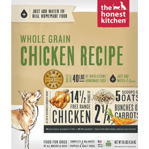 The Honest Kitchen,Whole Grain Chicken Recipe - Pet Home | The Perfect Pet Supplies Shopping Experience