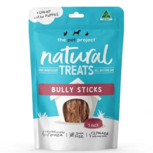 The Pet Project Bully Stick 5pk - Pet Home | The Perfect Pet Supplies Shopping Experience