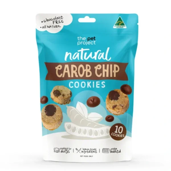 The Pet Project Carob Chip Cookies 10pk - Pet Home | The Perfect Pet Supplies Shopping Experience