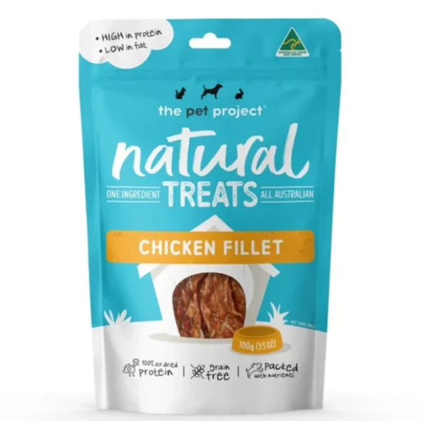 The Pet Project Chicken Fillet 100g - Pet Home | The Perfect Pet Supplies Shopping Experience