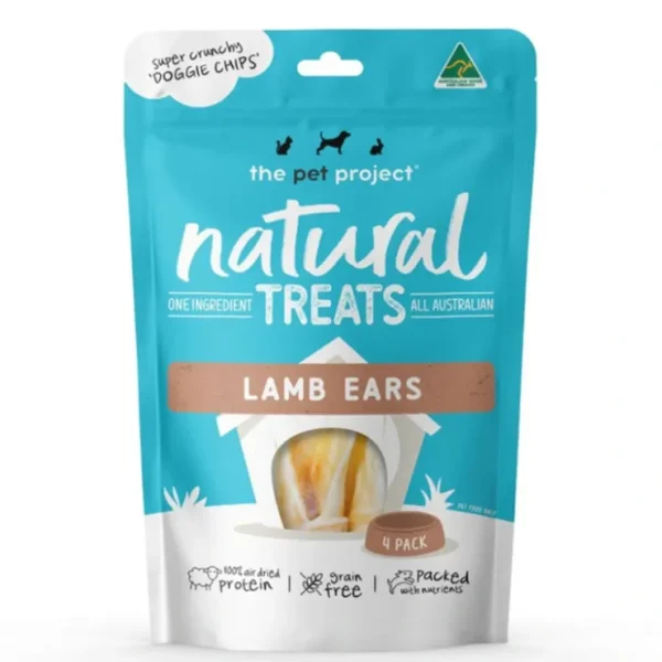 The Pet Project Lamb Ears 4pk - Pet Home | The Perfect Pet Supplies Shopping Experience