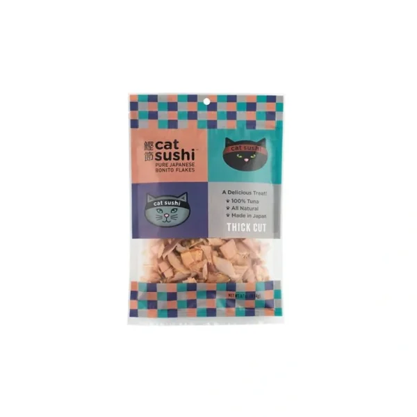 Thick Cut Cat Sushi Bonito Flakes Cat Treat. 07oz - Pet Home | The Perfect Pet Supplies Shopping Experience