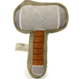 Thor's Hammer Plush Dog Toy with Squeaker from Buckle Down - Pet Home | The Perfect Pet Supplies Shopping Experience