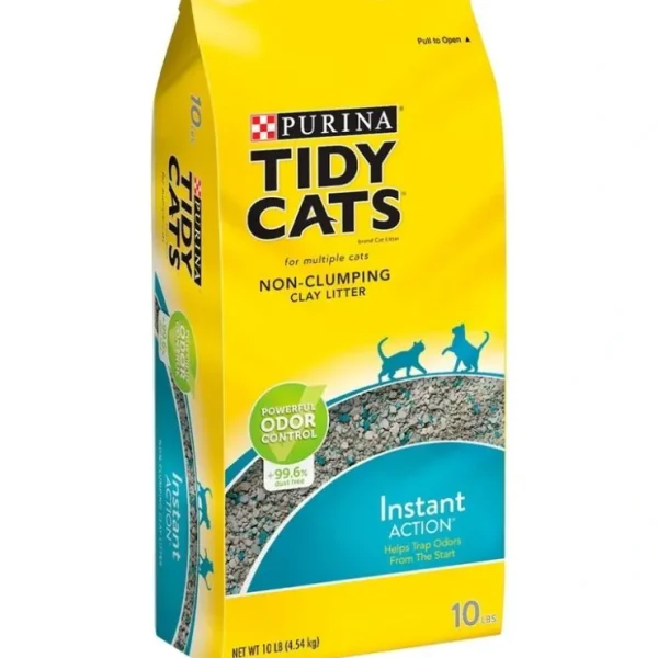 Tidy Cats Non Clumping Instant Action Immediate Odor Control Cat Litter - Pet Home | The Perfect Pet Supplies Shopping Experience