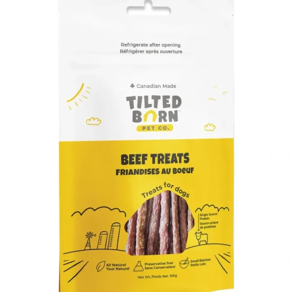 Tilted Barn, Beef Treats - 100 g - Pet Home | The Perfect Pet Supplies Shopping Experience