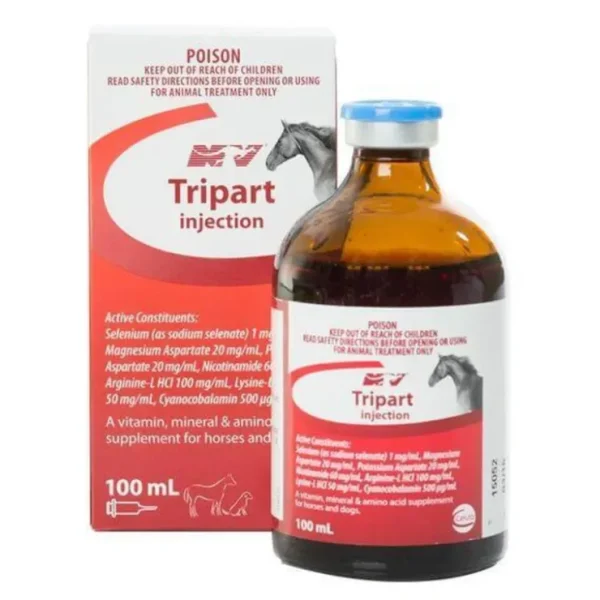 Tripart Injection 100ml for horses and dogs - Pet Home | The Perfect Pet Supplies Shopping Experience