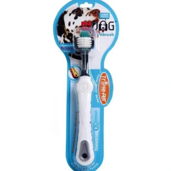 Triplepet Ezdog Pet Toothbrush Large Breeds - Pet Home | The Perfect Pet Supplies Shopping Experience