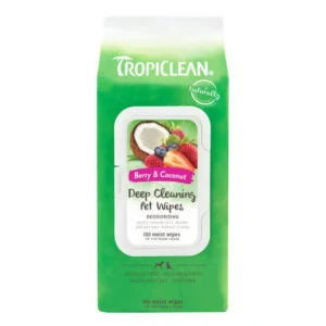 TropiClean Deep Cleaning Wipes 100pk - Pet Home | The Perfect Pet Supplies Shopping Experience