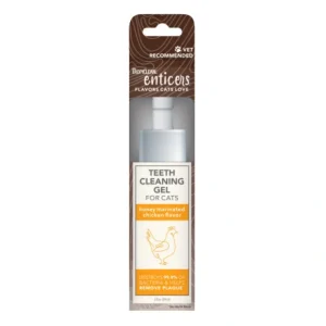 TropiClean Enticers Honey Marinated Chicken Flavor Teeth Cleaning Gel For Cats - Pet Home | The Perfect Pet Supplies Shopping Experience