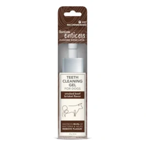 TropiClean Enticers Smoked Beef Brisket Flavor Teeth Cleaning Gel - Pet Home | The Perfect Pet Supplies Shopping Experience