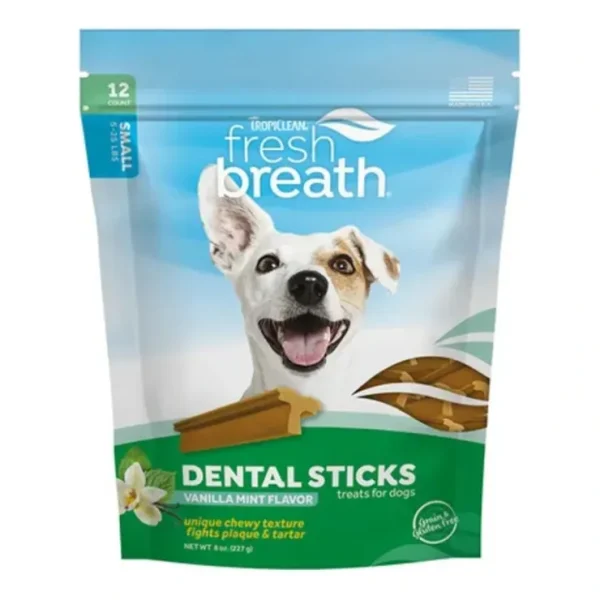 Tropiclean Fresh Breath Dental Sticks for Dogs - Pet Home | The Perfect Pet Supplies Shopping Experience