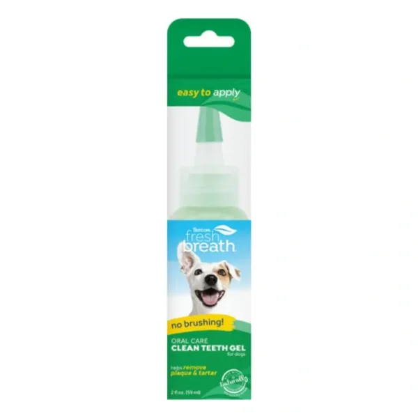 TropiClean Fresh Breath No Brushing Clean Teeth Dental &Oral Care Gel for Dogs - Pet Home | The Perfect Pet Supplies Shopping Experience