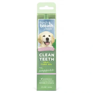 TropiClean Fresh Breath Oral Care Clean Teeth Gel for Puppies 59mL - Pet Home | The Perfect Pet Supplies Shopping Experience