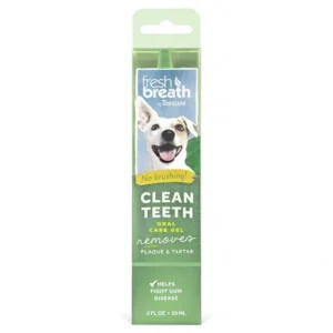 TropiClean Fresh Breath Oral Care Clean Teeth Gel 59mL - Pet Home | The Perfect Pet Supplies Shopping Experience