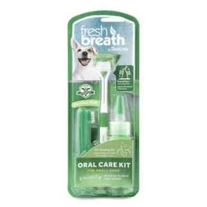Tropiclean Fresh Breath Oral Care Kit for Small & Medium Dogs - Pet Home | The Perfect Pet Supplies Shopping Experience