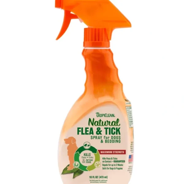 Tropiclean Natural Flea &Tick Pet Spray - Pet Home | The Perfect Pet Supplies Shopping Experience