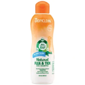 Tropiclean Natural Flea &Tick Shampoo Plus Soothing - Pet Home | The Perfect Pet Supplies Shopping Experience