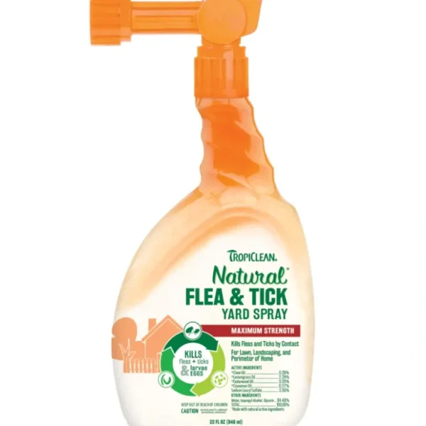 TropiClean Natural Flea &Tick Yard Spray - Pet Home | The Perfect Pet Supplies Shopping Experience