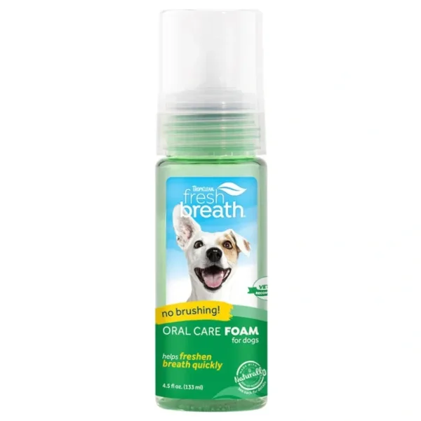 TropiClean Oral Care Foam for Dogs - Pet Home | The Perfect Pet Supplies Shopping Experience
