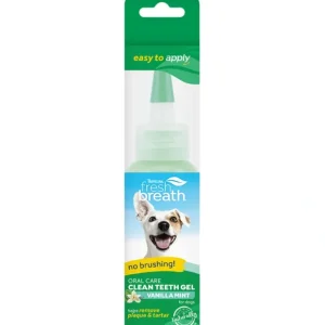 TropiClean ORAL CARE GEL FOR DOGS WITH VANILLA MINT FLAVORING - Pet Home | The Perfect Pet Supplies Shopping Experience