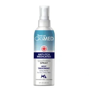 TropiClean OxyMed Medicated Anti itch Spray for Pets (8-oz) - Pet Home | The Perfect Pet Supplies Shopping Experience