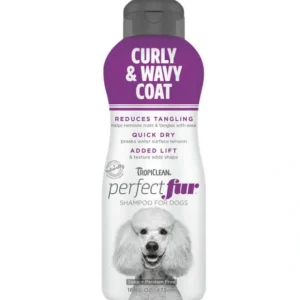TropiClean PerfectFur Curly & Wavy Coat Shampoo 473mL - Pet Home | The Perfect Pet Supplies Shopping Experience