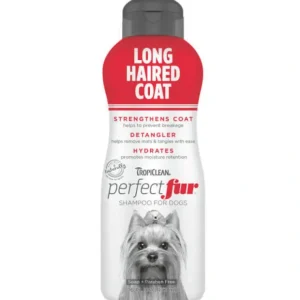 TropiClean PerfectFur Long Haired Coat Shampoo for Dogs 473mL - Pet Home | The Perfect Pet Supplies Shopping Experience