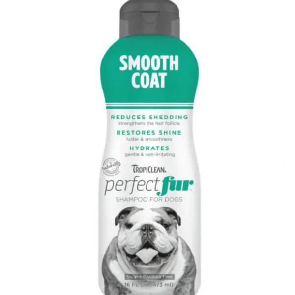 TropiClean PerfectFur Shampoo Smooth Coat 473mL - Pet Home | The Perfect Pet Supplies Shopping Experience