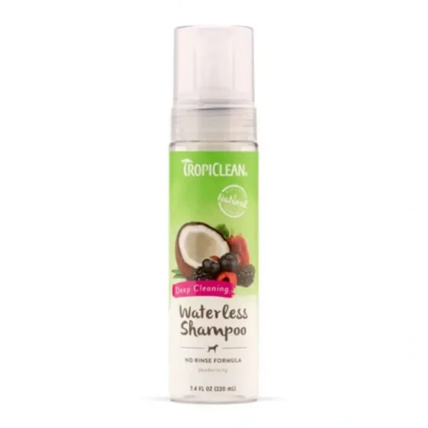 TropiClean Waterless Deep Cleansing Dog Shampoo 220mL - Pet Home | The Perfect Pet Supplies Shopping Experience