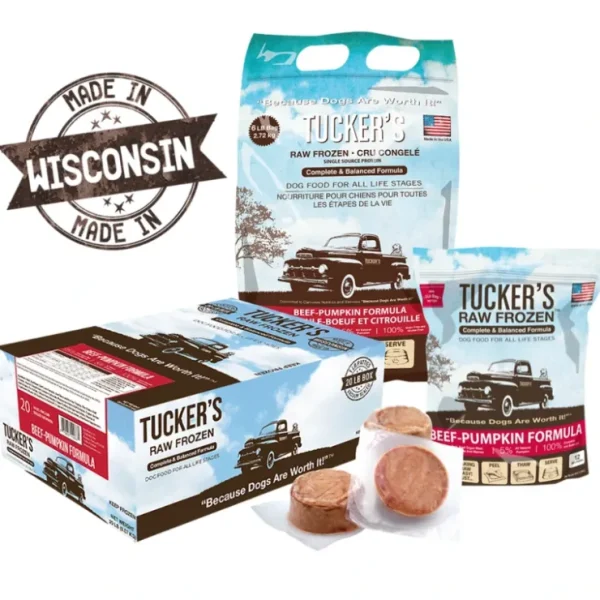 Tucker's Raw Frozen Beef &Pumpkin Dog Food - Pet Home | The Perfect Pet Supplies Shopping Experience