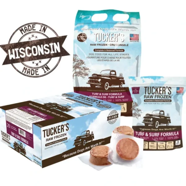 Tucker's Raw Frozen Turf &Surf Dog Food - Pet Home | The Perfect Pet Supplies Shopping Experience